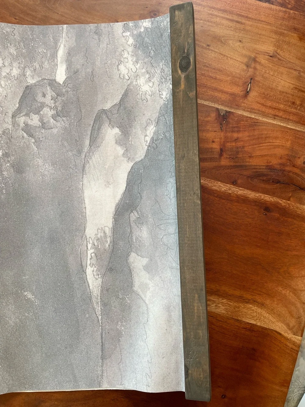 Large Landscape Art Printed on Canvas